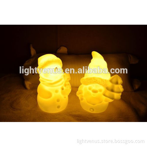 3D snowman kids baby child night light for Christmas gift